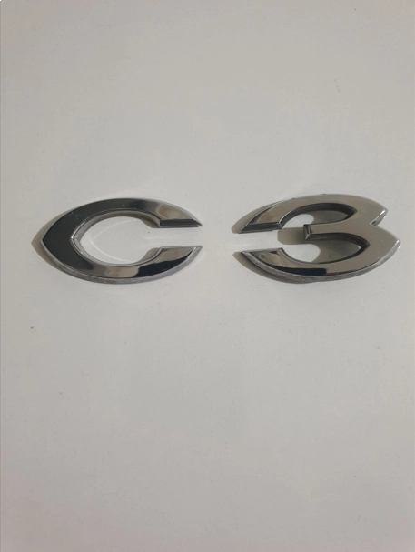 CİTROEN C3 BAGAJ C3 YAZISI 8665Y4  ÇIKMA ORJİNAL